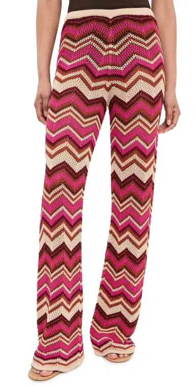 DEVON WINDSOR Cierra Pants Berry | Thumbnail 1