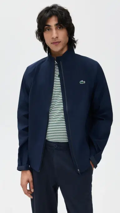 Lacoste Water Repellent Golf Windbreaker Marine/Marine | Thumbnail 2 Lacoste Water Repellent Golf Windbreaker Marine/Marine | Thumbnail 2