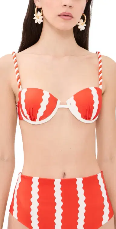 Ancora Bora Bikini Top Orange M | Thumbnail 1 Ancora Bora Bikini Top Orange M | Thumbnail 1