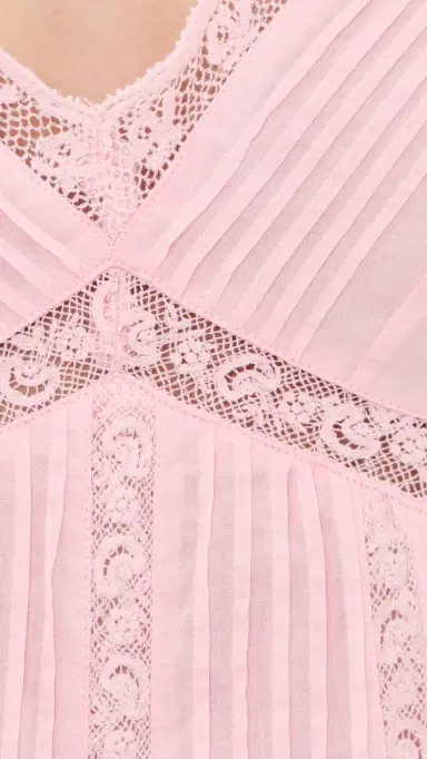 LoveShackFancy Docila Dress Pink M | Thumbnail 6 LoveShackFancy Docila Dress Pink M | Thumbnail 6