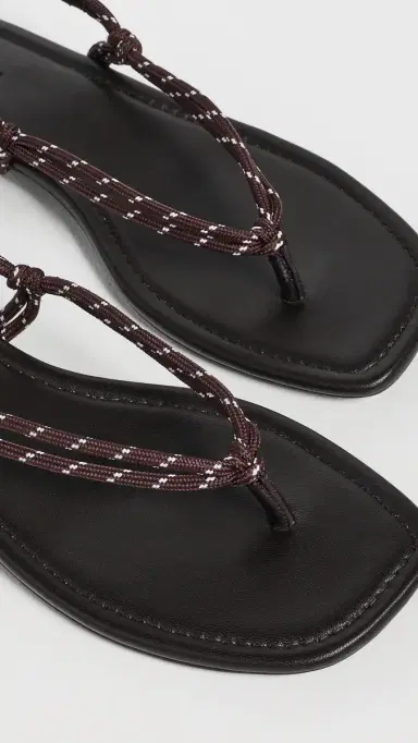 Madewell Aliyah Paracord Sandals Dark Carob | Thumbnail 6