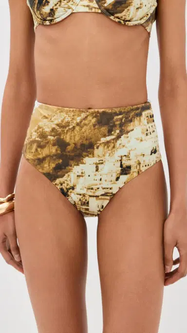 Staud Jonnie High Rise Bikini Bottoms Cliffside S | Thumbnail 2