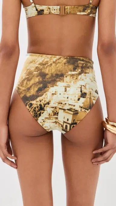 Staud Jonnie High Rise Bikini Bottoms Cliffside S | Thumbnail 3