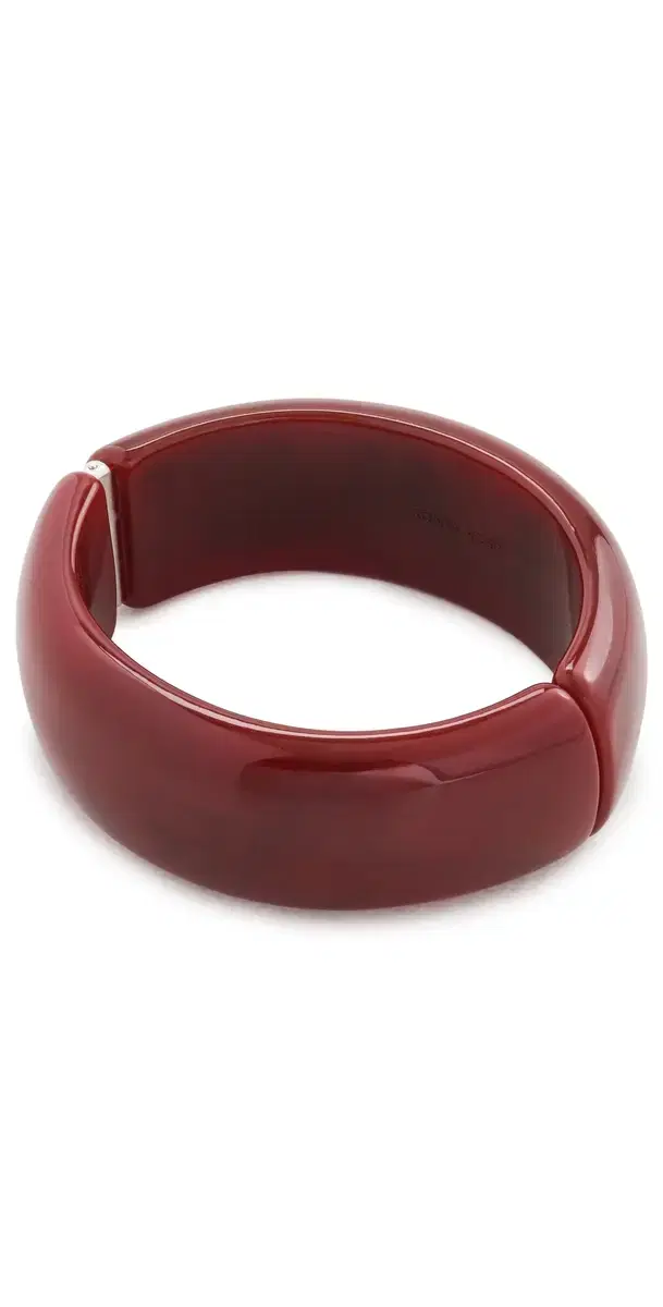 SHASHI Oval Hinge Cuff Bracelet Sardonyx One Size