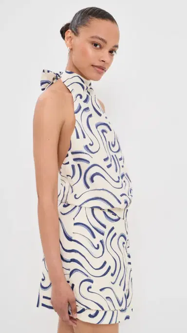 Alexis irenza Dress Blue Wave | Thumbnail 4 Alexis irenza Dress Blue Wave | Thumbnail 4