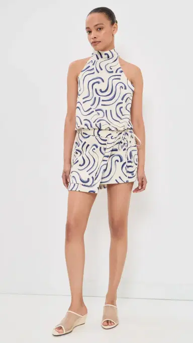 Alexis irenza Dress Blue Wave | Thumbnail 5 Alexis irenza Dress Blue Wave | Thumbnail 5
