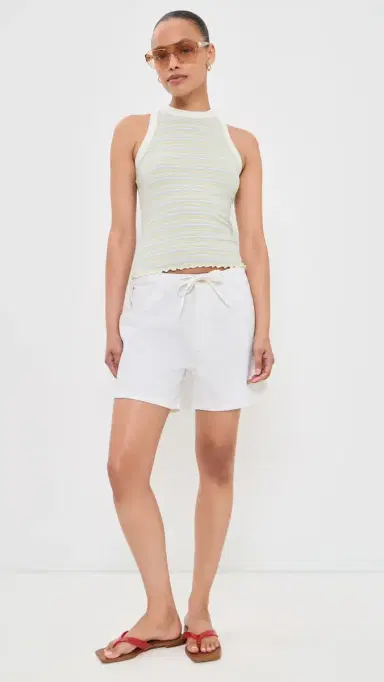 DAZE Astra Racerback Tank Lemon Stripe S | Thumbnail 5