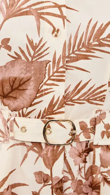 Cara Cara Sawyer Dress Paradise Camel | Thumbnail 6