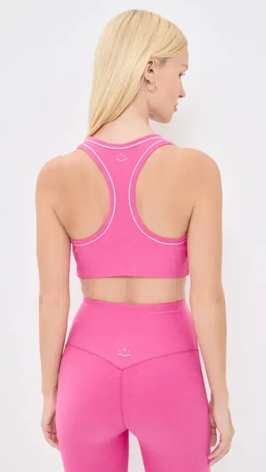 Beyond Yoga pacedye Ready Bra Luscious Pink Heather | Thumbnail 3