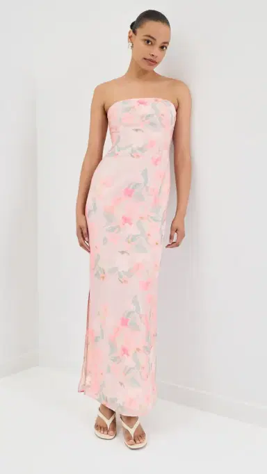 BERNADETTE Elora Dress Clematis Montana/Pink | Thumbnail 2 BERNADETTE Elora Dress Clematis Montana/Pink | Thumbnail 2