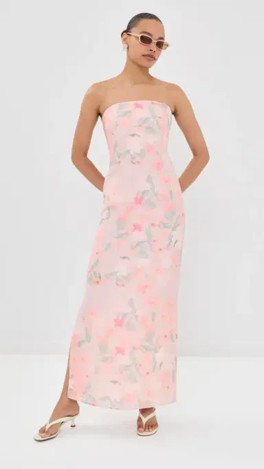 BERNADETTE Elora Dress Clematis Montana/Pink | Thumbnail 5 BERNADETTE Elora Dress Clematis Montana/Pink | Thumbnail 5