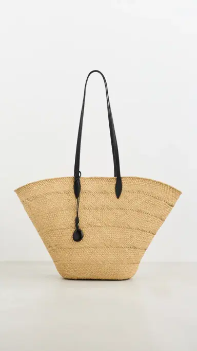 Hunting Season The Large Trapeze Basket Taupe/Black One Size | Thumbnail 2