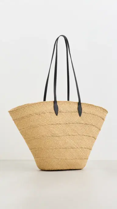 Hunting Season The Large Trapeze Basket Taupe/Black One Size | Thumbnail 4