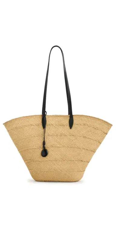 Hunting Season The Large Trapeze Basket Taupe/Black One Size | Thumbnail 1