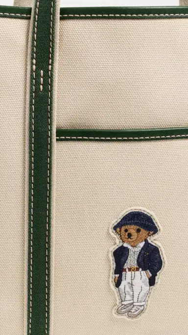 Polo Ralph Lauren Small Shaped Polo Bear Tote Bag | Thumbnail 5