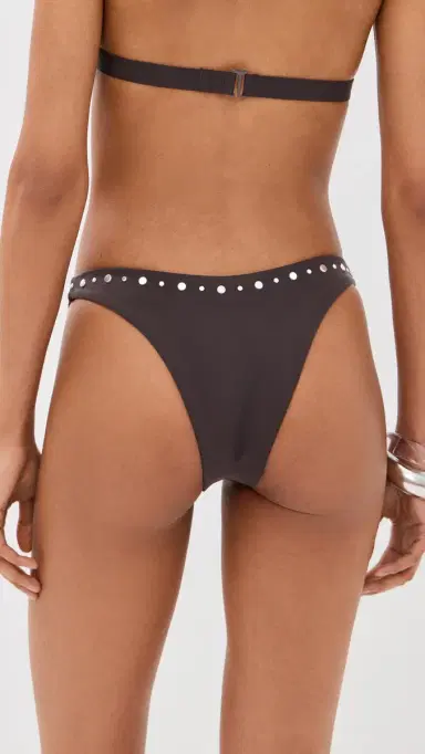 Staud Dana Bikini Bottoms Espresso tuds | Thumbnail 3