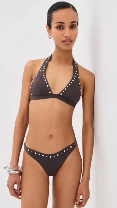 Staud Dana Bikini Bottoms Espresso tuds | Thumbnail 4