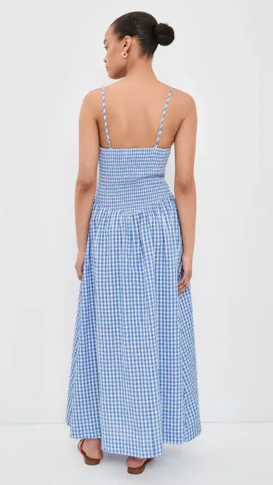 LSpace Misha Midi Dress Morning Gingham S | Thumbnail 3