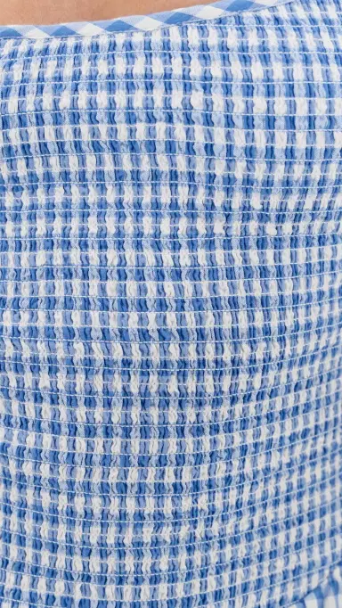 LSpace Misha Midi Dress Morning Gingham S | Thumbnail 6