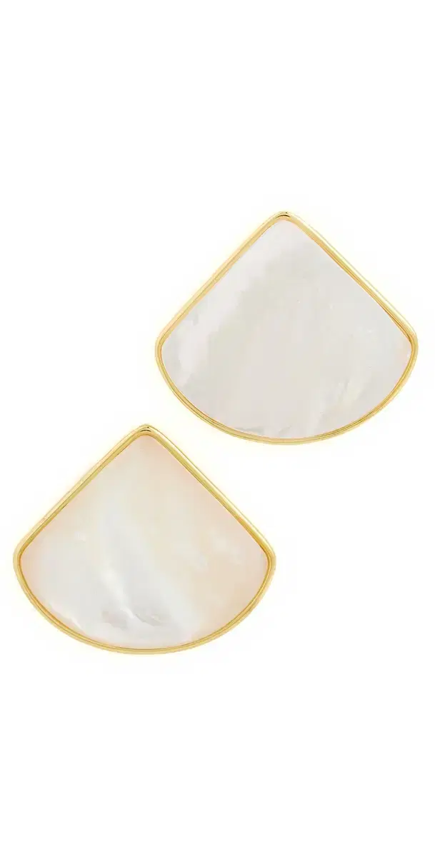 SHASHI Julien Earrings Mother of Pearl One Size