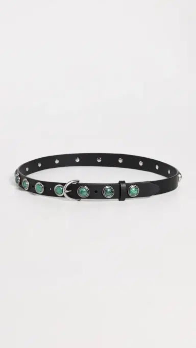 rag & bone Celia Stud Belt Black | Thumbnail 2