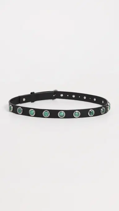 rag & bone Celia Stud Belt Black | Thumbnail 4