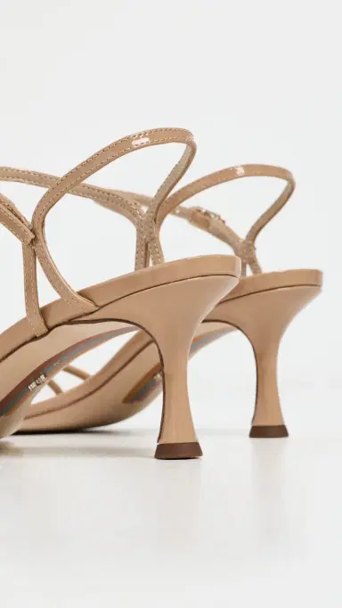 Sam Edelman Presley Strappy Kitten Heels Sienna Tan 9 | Thumbnail 4