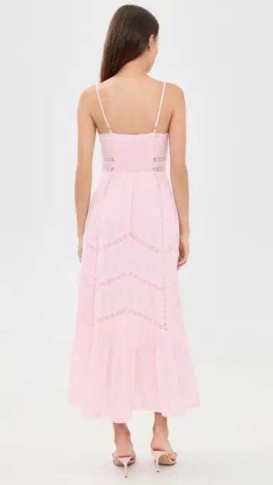 LoveShackFancy Esilda Dress Pink | Thumbnail 3 LoveShackFancy Esilda Dress Pink | Thumbnail 3