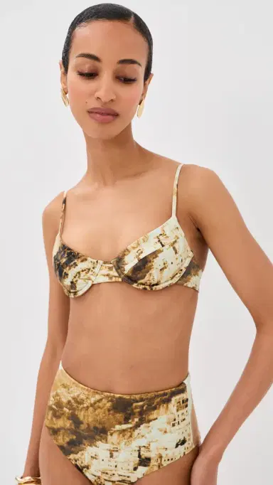 Staud Caroline Bikini Top Cliffside L | Thumbnail 2 Staud Caroline Bikini Top Cliffside L | Thumbnail 2