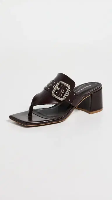 INTENTIONALLY BLANK Wynona Sandals Maroon 37 | Thumbnail 2