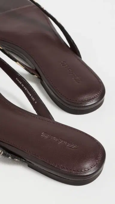 Madewell Iggy Sandals Espresso Bean Multi 6 | Thumbnail 4