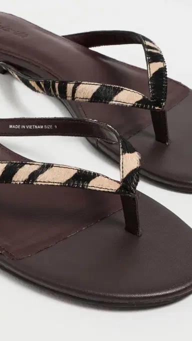 Madewell Iggy Sandals Espresso Bean Multi 6 | Thumbnail 6