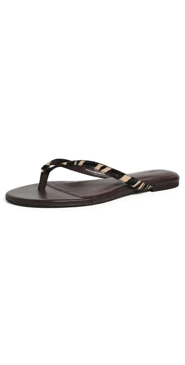 Madewell Iggy Sandals Espresso Bean Multi