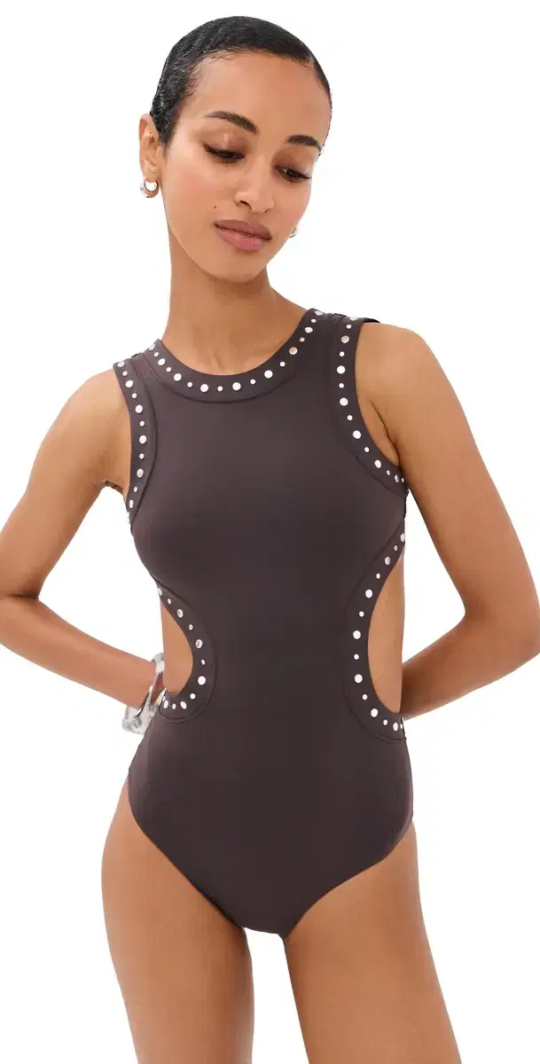 STAUD Dolce One Piece Espresso tuds