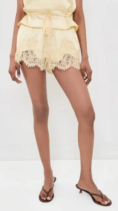 Bailey Rose Lace Mini Shorts Butter | Thumbnail 2 Bailey Rose Lace Mini Shorts Butter | Thumbnail 2