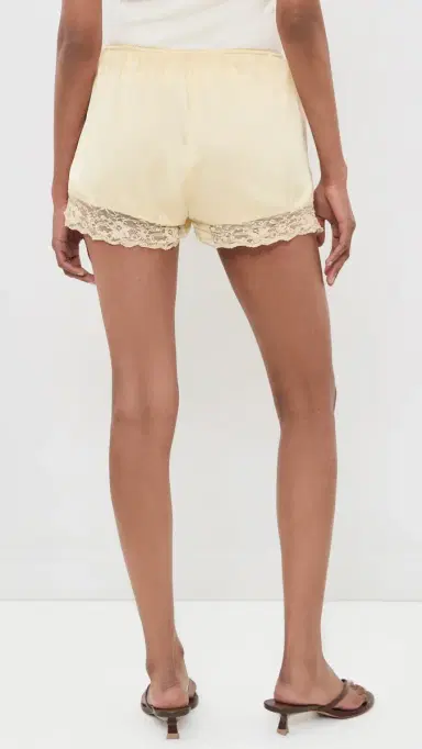 Bailey Rose Lace Mini Shorts Butter | Thumbnail 3 Bailey Rose Lace Mini Shorts Butter | Thumbnail 3