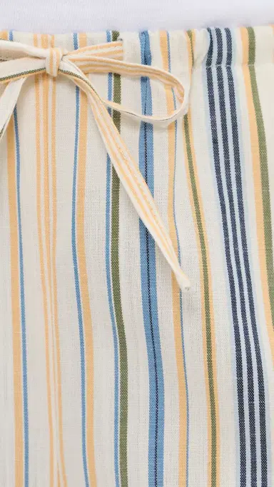Joe's Jeans The Brynn Pants Azure Multi Stripe | Thumbnail 6 Joe's Jeans The Brynn Pants Azure Multi Stripe | Thumbnail 6