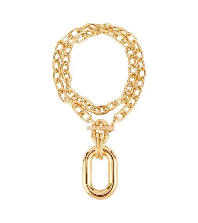 Rabanne XL Link pendant necklace