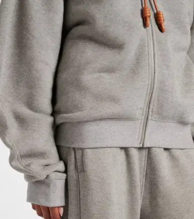 Loewe Flamenco cotton and cashmere hoodie | Thumbnail 4