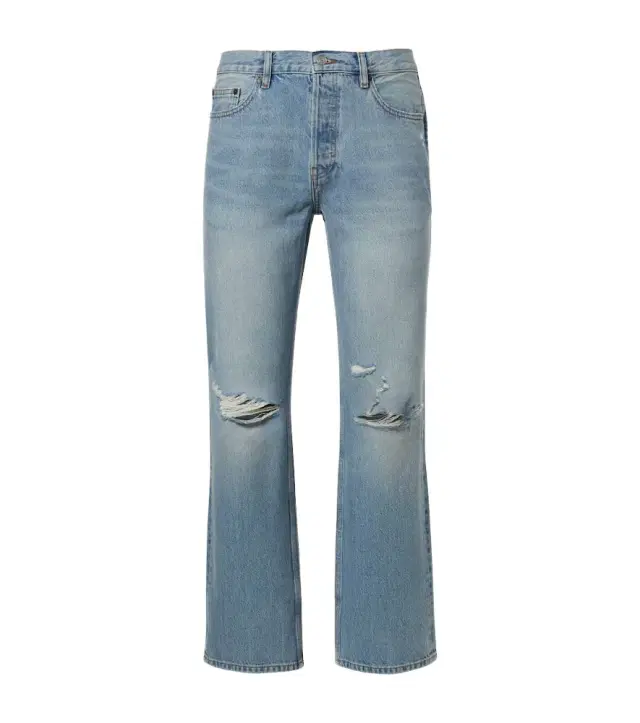 Frame Relaxed Jean distressed straight jeans