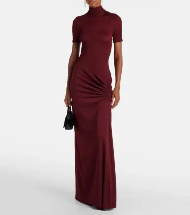 Christopher Esber Gathered ribbed-knit gown | Thumbnail 6 Christopher Esber Gathered ribbed-knit gown | Thumbnail 6