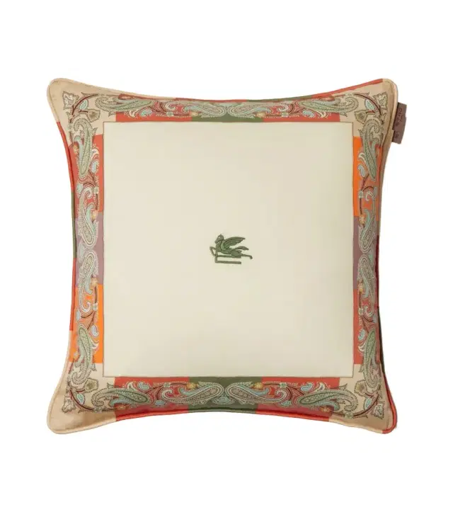 Etro Paisley cotton cushion