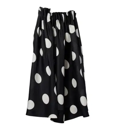 Khaite Riley polka-dot silk maxi skirt | Thumbnail 1