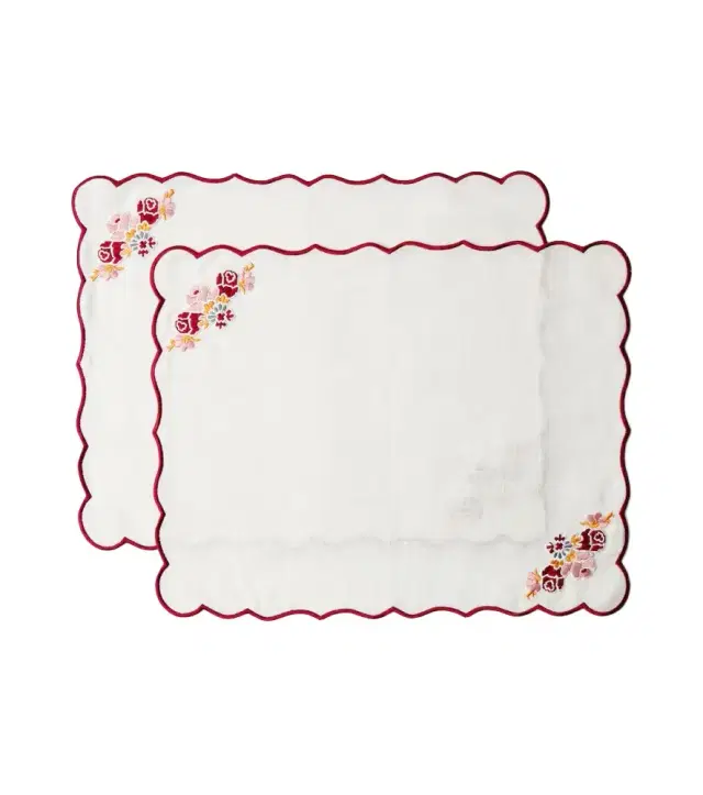 Cabana Set of 2 linen and cotton placemats