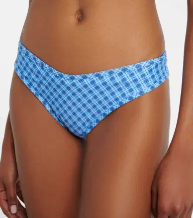 Montce Lulu plaid bikini bottoms | Thumbnail 4