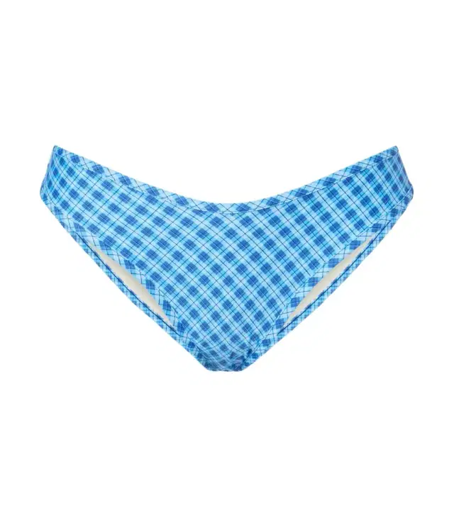Lulu plaid bikini bottoms