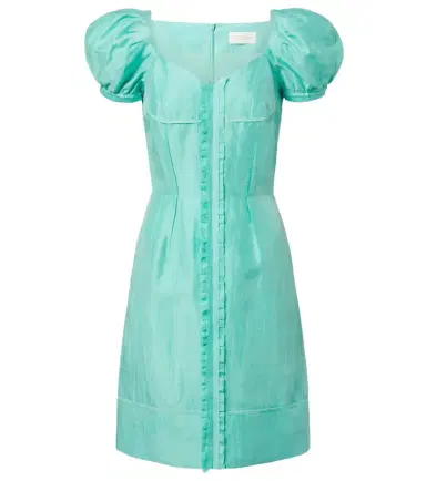 Shushu/Tong Linen-blend midi dress | Thumbnail 1 Shushu/Tong Linen-blend midi dress | Thumbnail 1