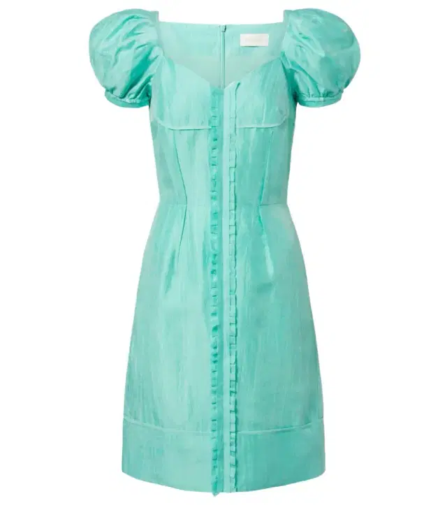 inen-blend midi dress