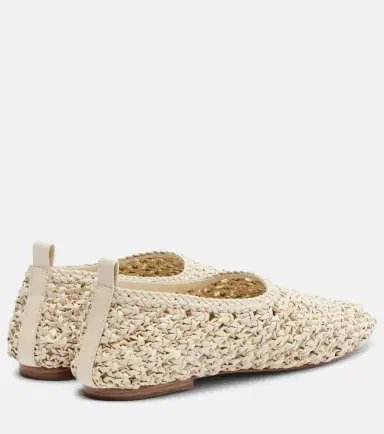 Souliers Martinez Pisa woven leather ballet flats | Thumbnail 3 Souliers Martinez Pisa woven leather ballet flats | Thumbnail 3