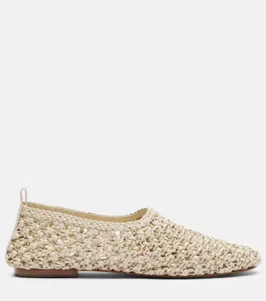 Souliers Martinez Pisa woven leather ballet flats | Thumbnail 4 Souliers Martinez Pisa woven leather ballet flats | Thumbnail 4